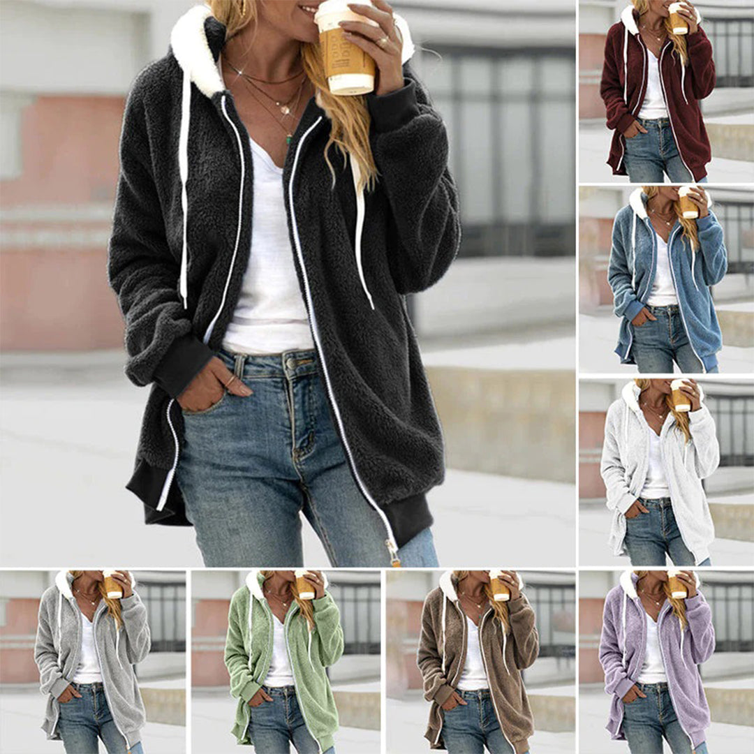 Emerie - LENTE/ZOMER VEST MET CAPUCHON