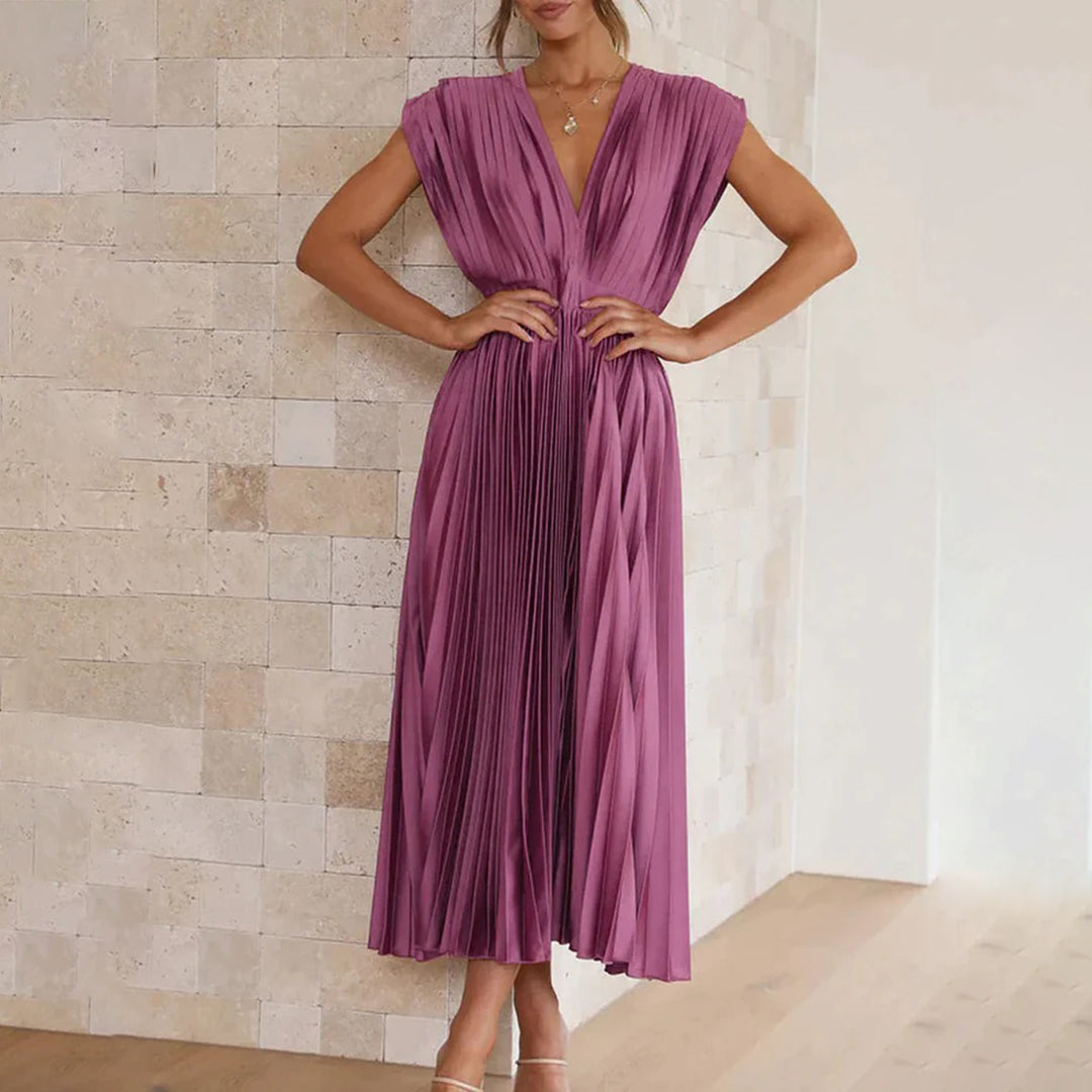 VILHELMINA - Elegante zomerse maxi jurk
