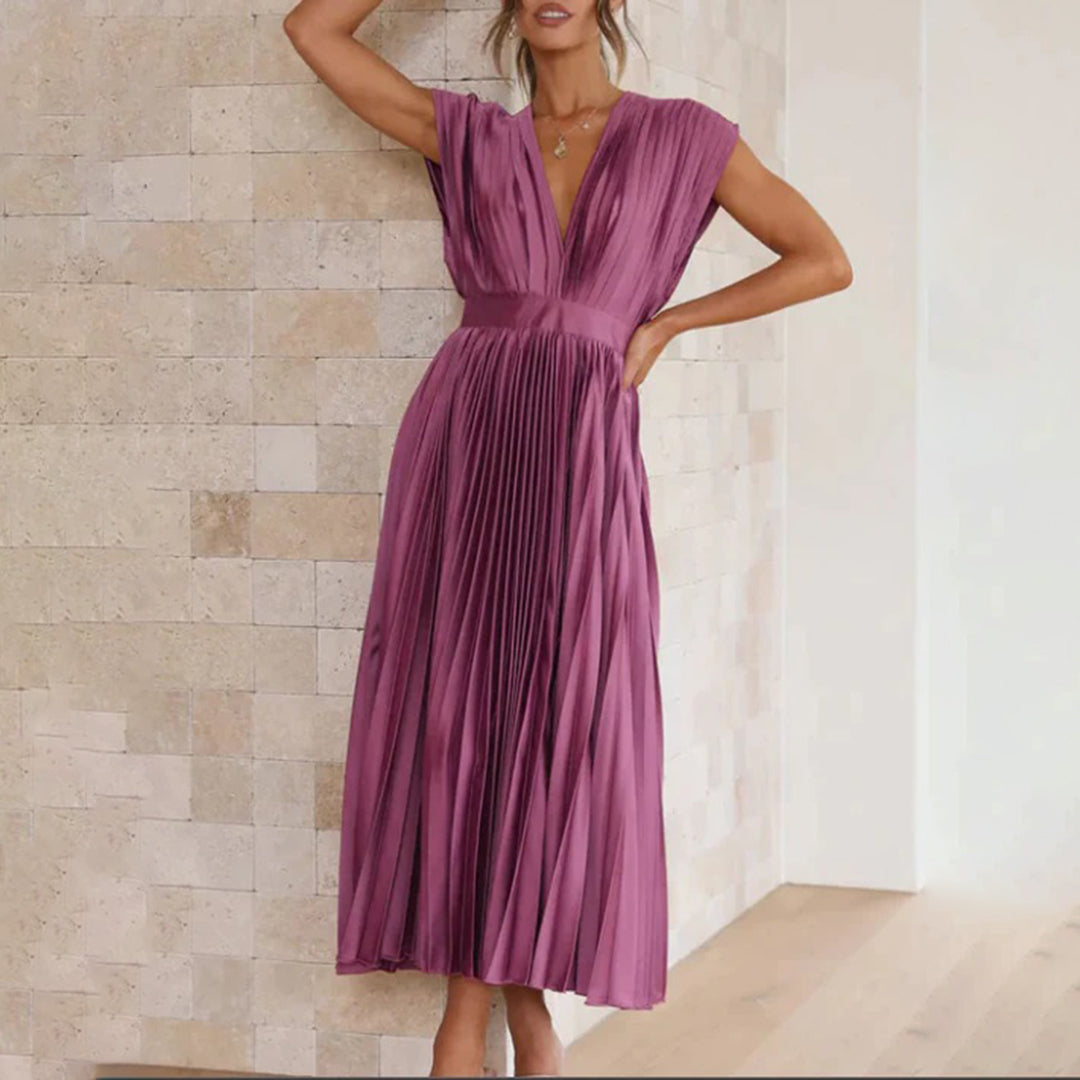 VILHELMINA - Elegante zomerse maxi jurk