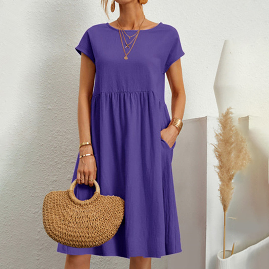 ASTRID - Elegante zomerjurk voor zonnige dagen