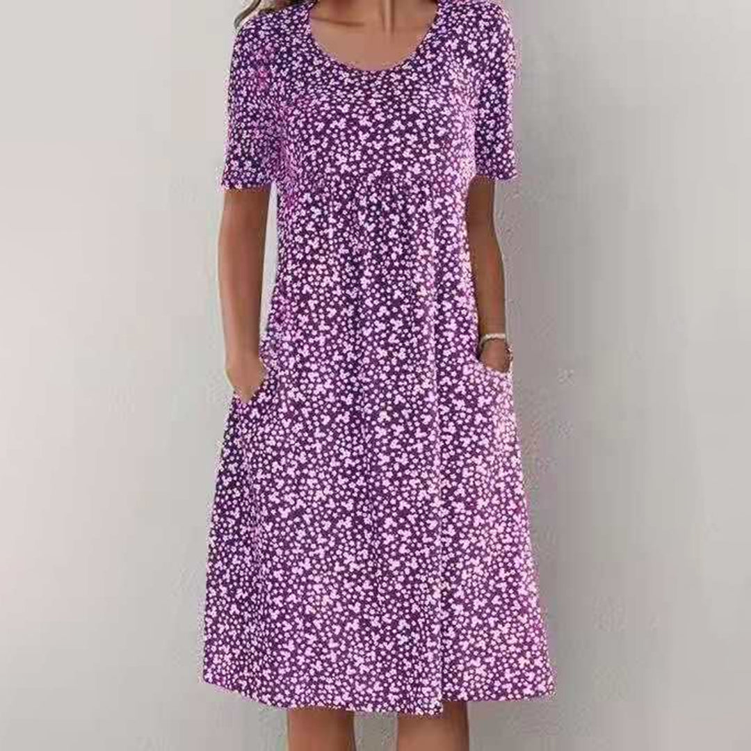 VEGA - Zomerse casual bloemenjurk