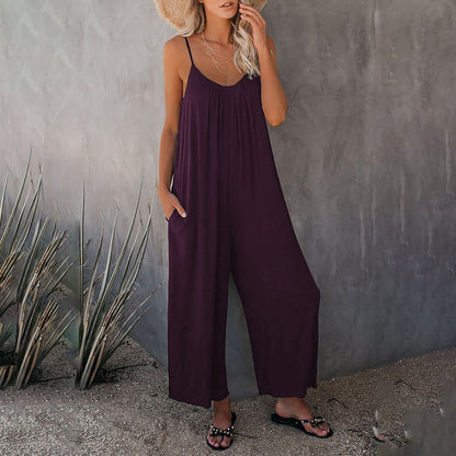 SILVANA - Comfortabele casual zomer jumpsuit