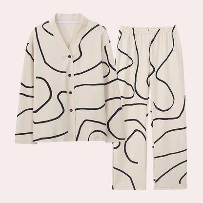 KIMBERLY - Luxe Zomerse Pyjamaset voor Dames