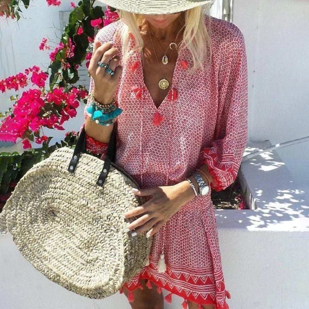 DELILAH - Stijlvolle casual zomerjurk