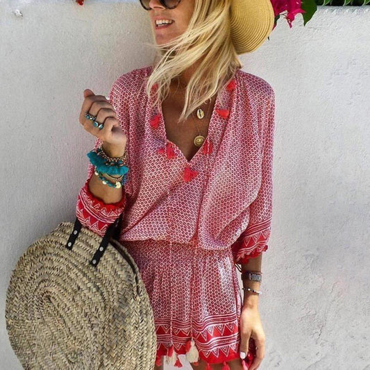 DELILAH - Stijlvolle casual zomerjurk