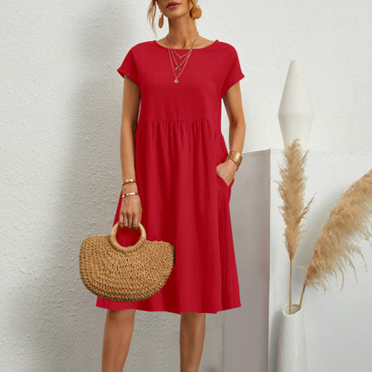 ASTRID - Elegante zomerjurk voor zonnige dagen