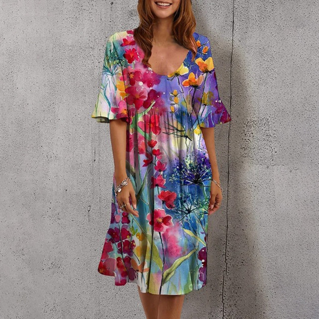 ULLA - Stijlvolle casual zomerjurk