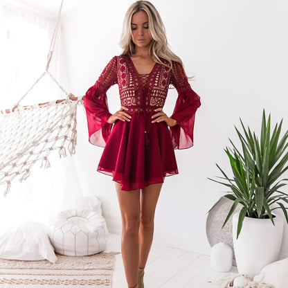 MADDIE - Stijlvolle zomer mini-jurk