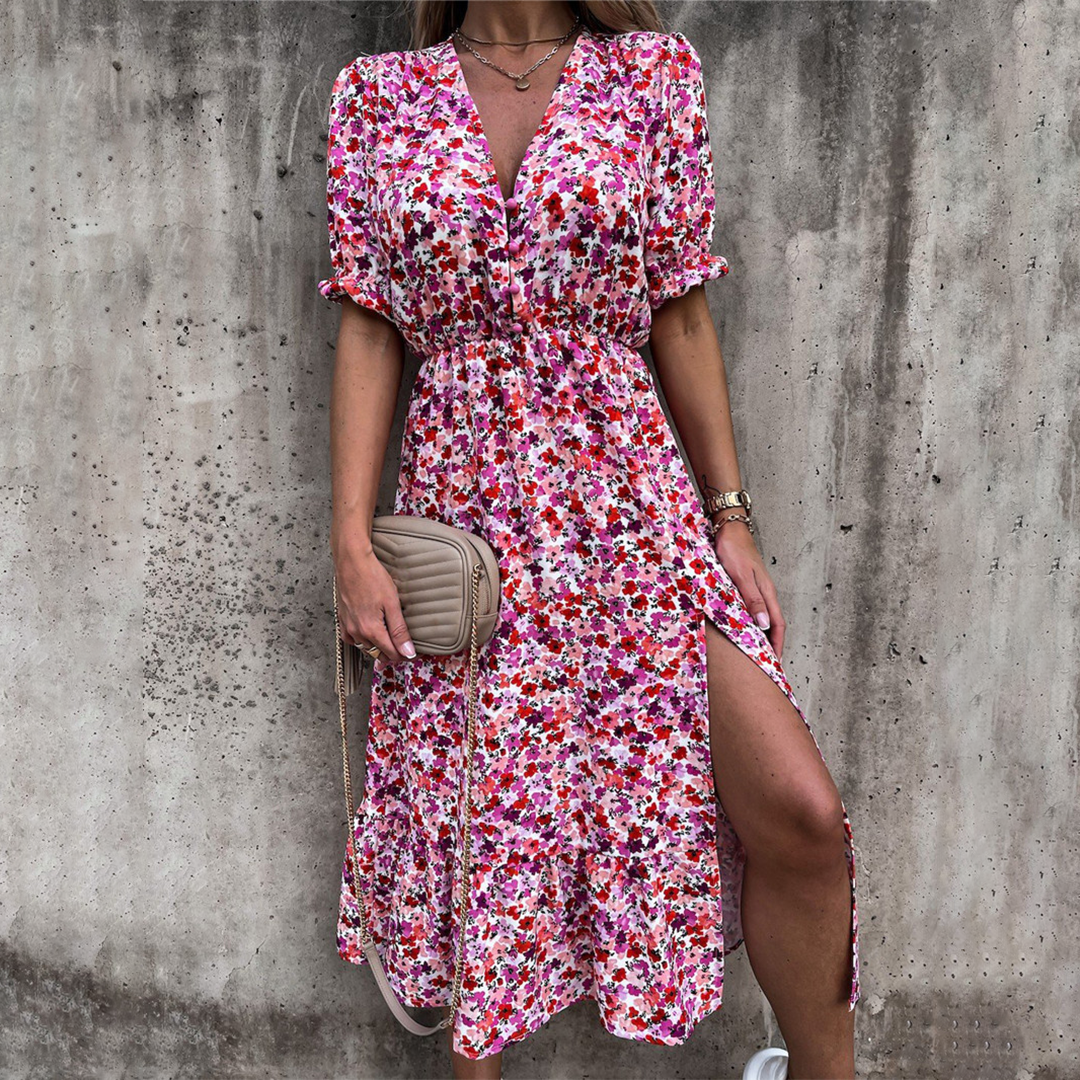 DARIA - Zomerse casual jurk met split