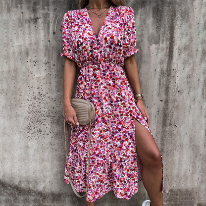 DARIA - Zomerse casual jurk met split
