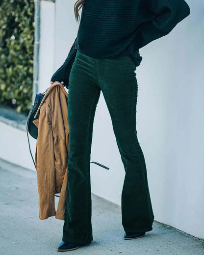 Selena - High waist flare pants voor dames - Zomerse stijl