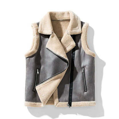 CHARLOTTE - Luchtig sherpa vest voor de zomer