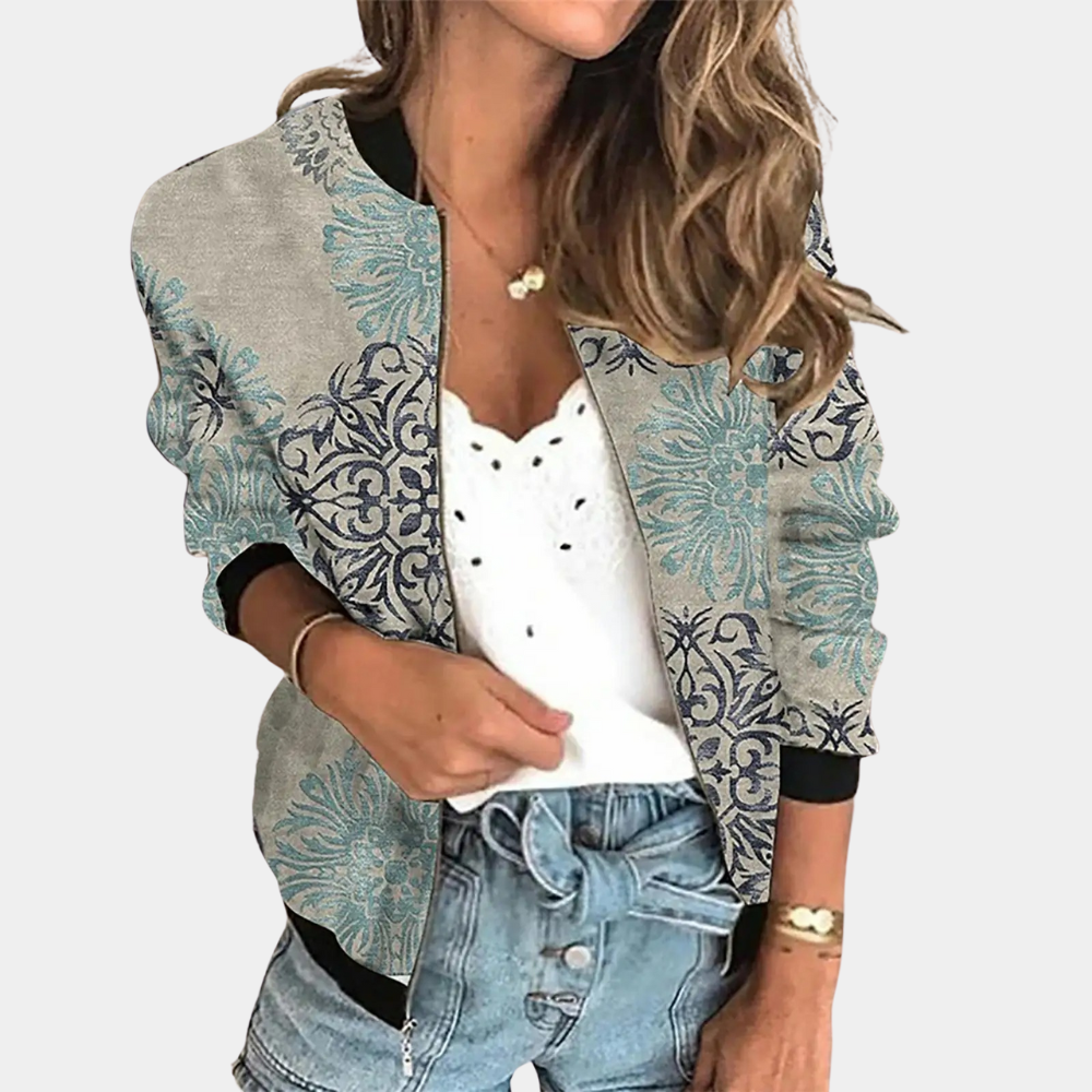 Trendy zomerjas met opdruk voor dames