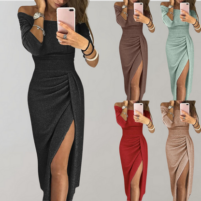 Vilja - Glitter zomerjurk voor dames