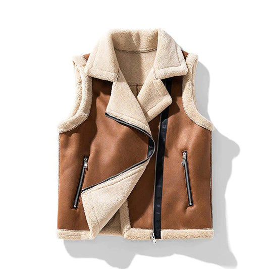 CHARLOTTE - Luchtig sherpa vest voor de zomer