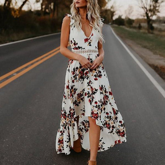 Viviana - Zomerse Bloemen Jurk