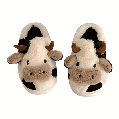 NICOLE - Zomerse koeien pantoffels