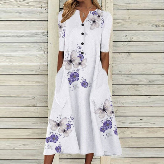 Destiny - Zomerse Bloemen Jurk