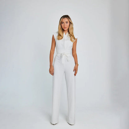 FLORENCE - Elegante mouwloze zomer jumpsuit