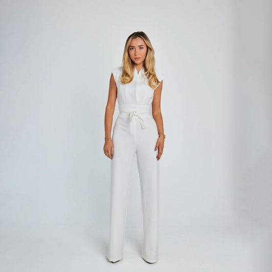 FLORENCE - Elegante mouwloze zomer jumpsuit