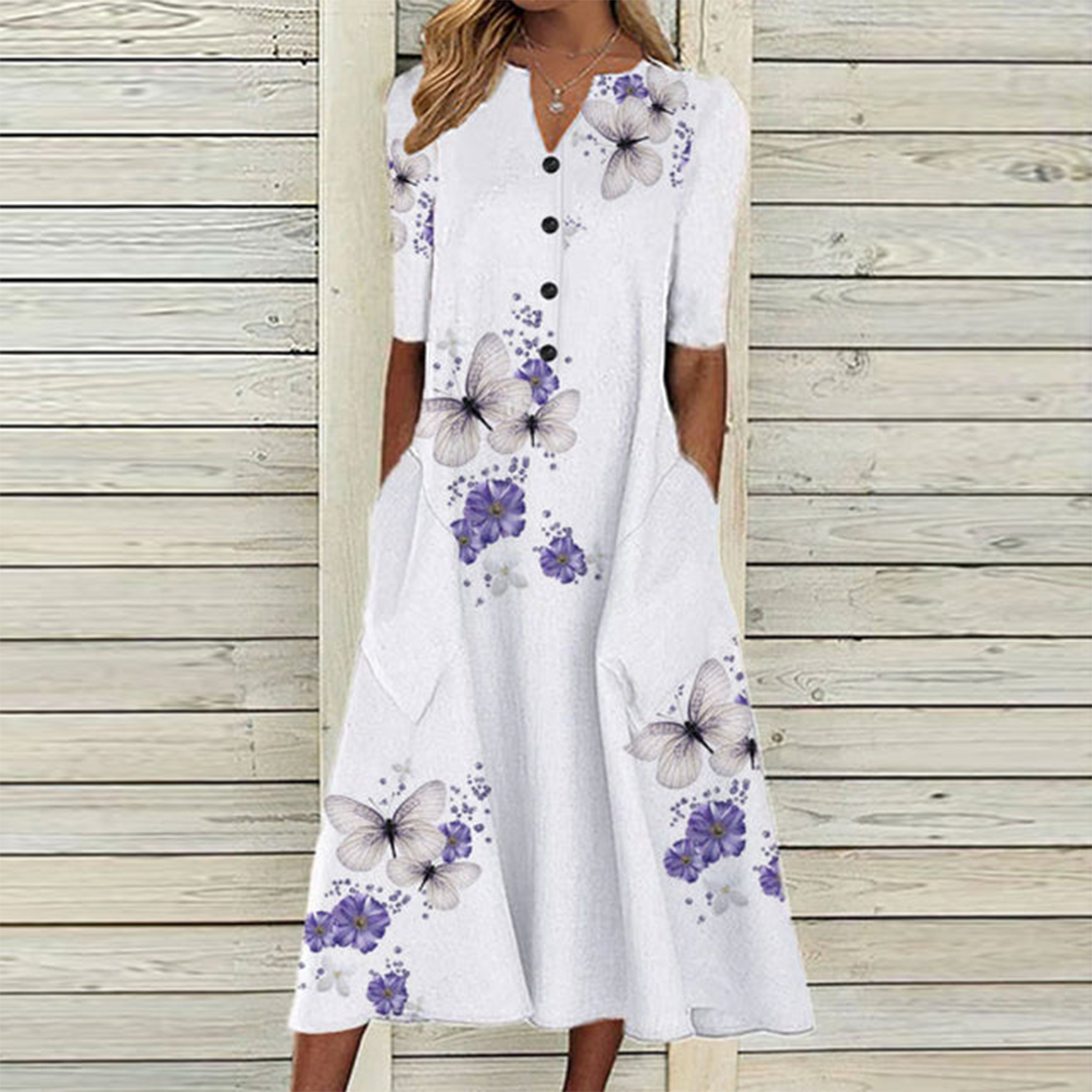 ROZA - Comfortabele casual zomerjurk
