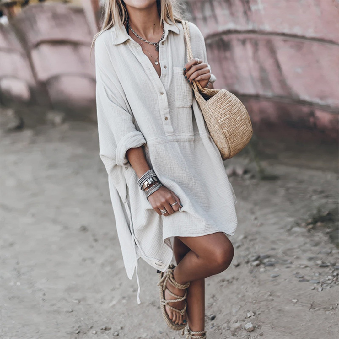 HERMINE - Casual losse zomerjurk