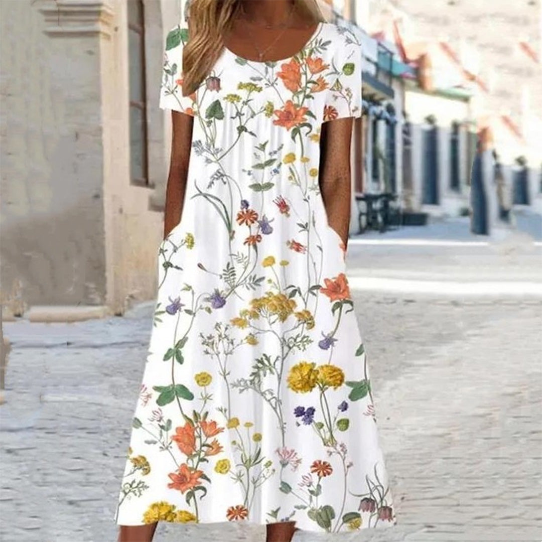 MINA - Casual bloemenjurk voor de zomer