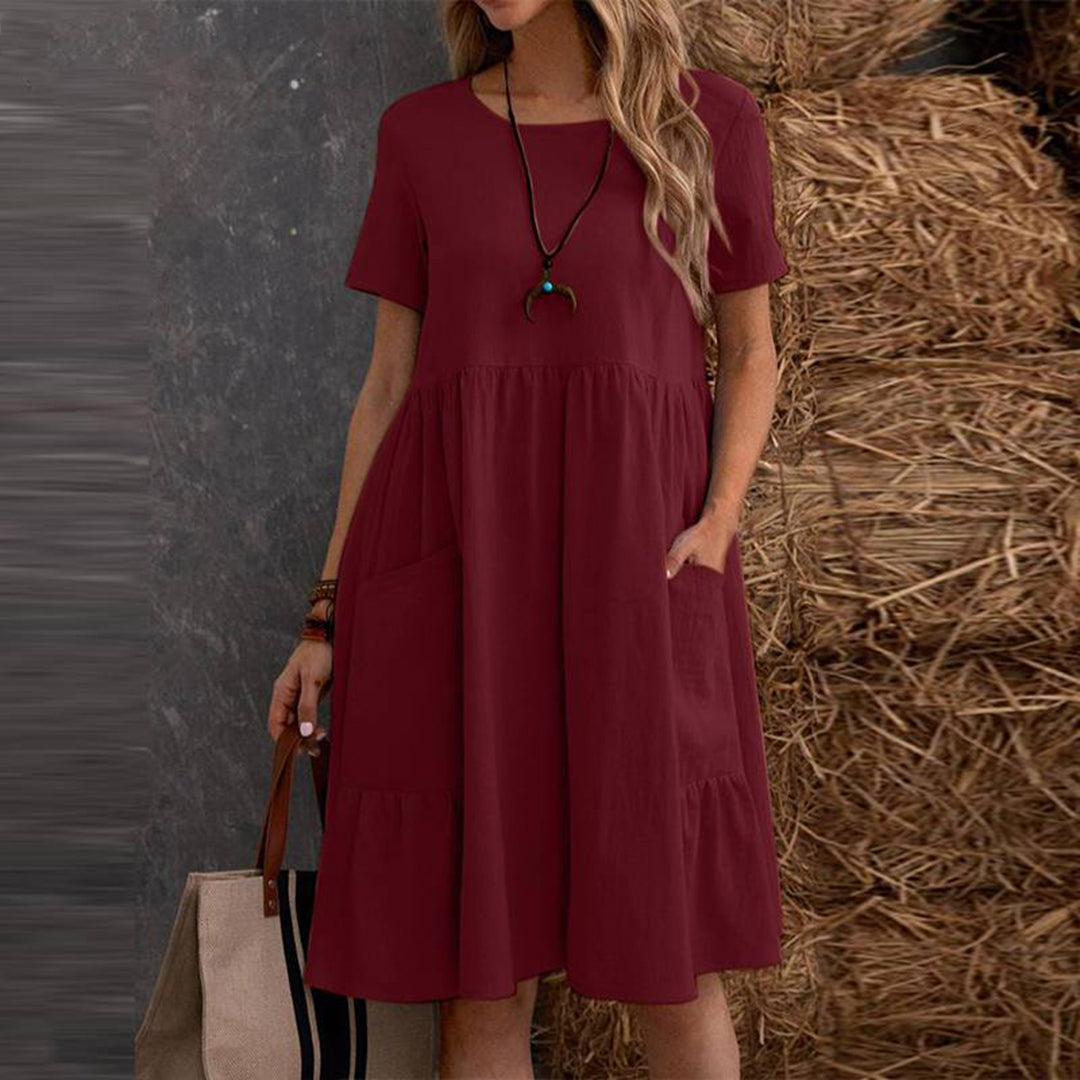 DEARBHLA - Casual zomerjurk voor zonnige dagen
