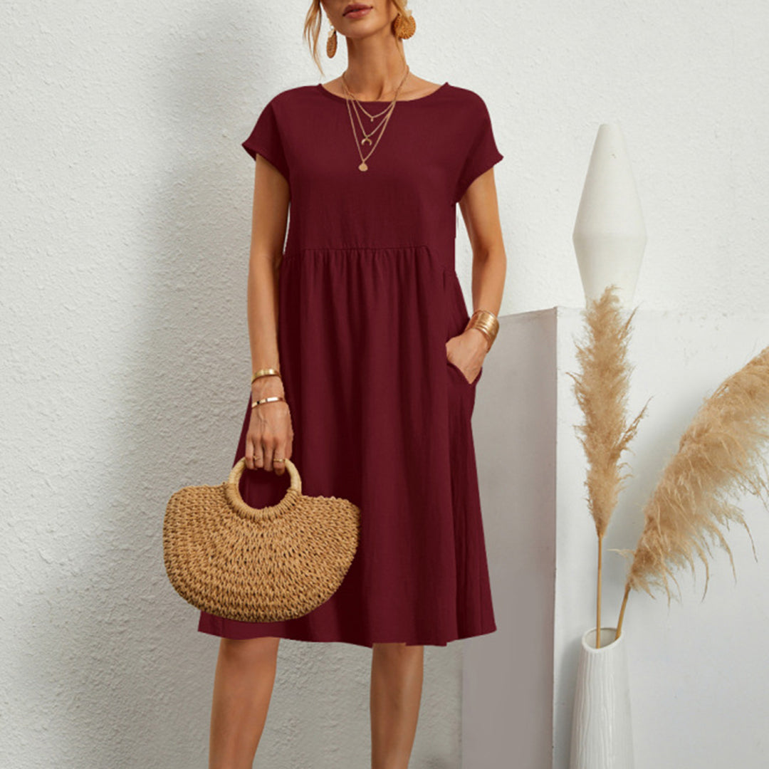 ASTRID - Elegante zomerjurk voor zonnige dagen