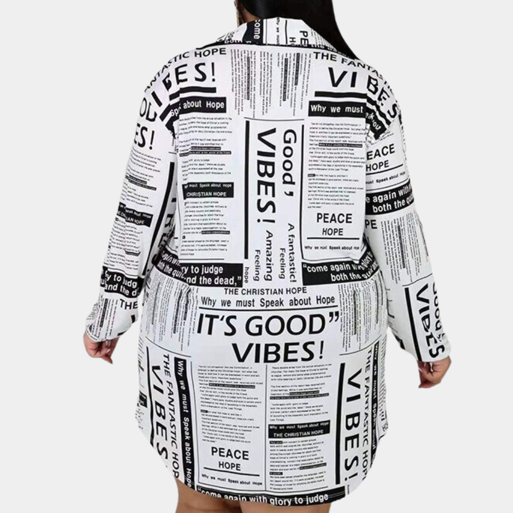 HINANO - Trendy Zomer Printjurk voor Dames