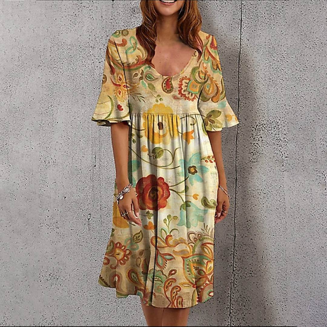 ULLA - Stijlvolle casual zomerjurk