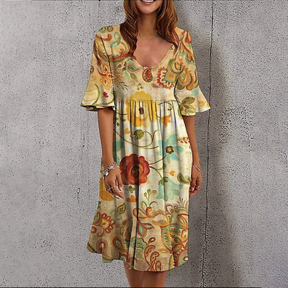 ULLA - Stijlvolle casual zomerjurk