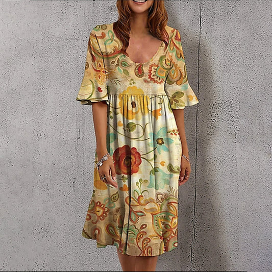 ULLA - Stijlvolle casual zomerjurk