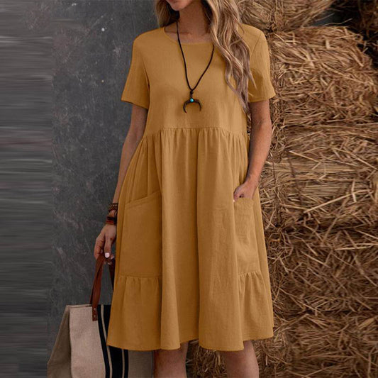 DEARBHLA - Casual zomerjurk voor zonnige dagen