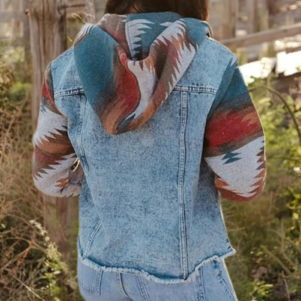 SAGE - Moderne Denimjas voor Dames, Perfect voor de Zomer