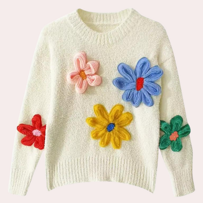 BRENDA - Stijlvolle Zomerse Bloementrui voor Dames