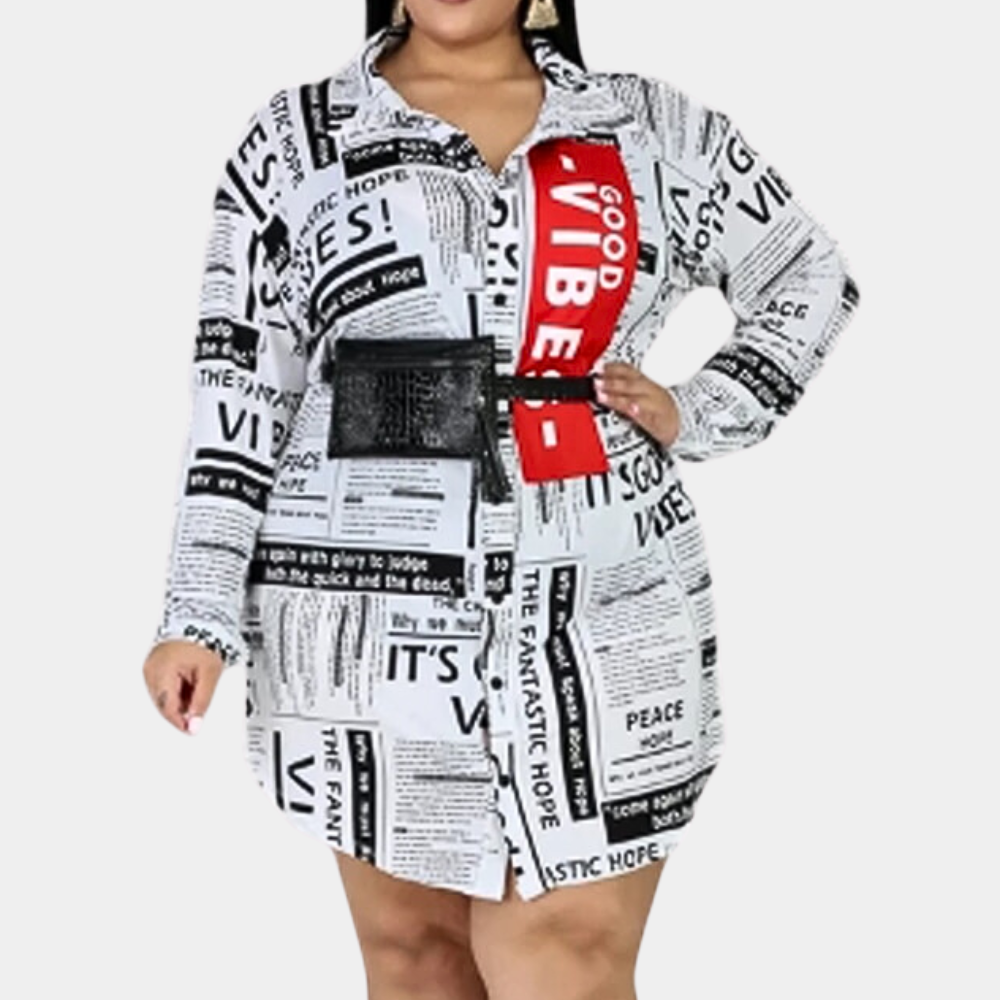 HINANO - Trendy Zomer Printjurk voor Dames
